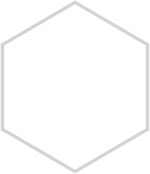 Empty hexagon